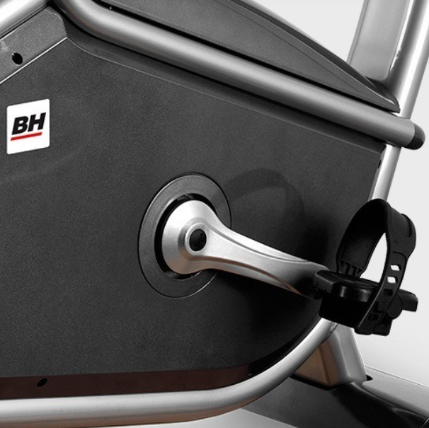 BH Fitness, Professional Upright Bike, SK8000, Silver & Black