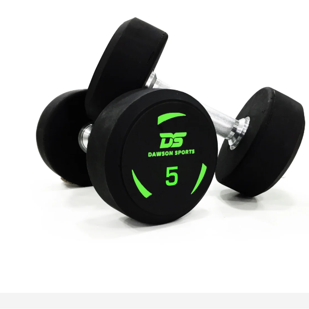 DS Rubber Dumbbells - 5kg