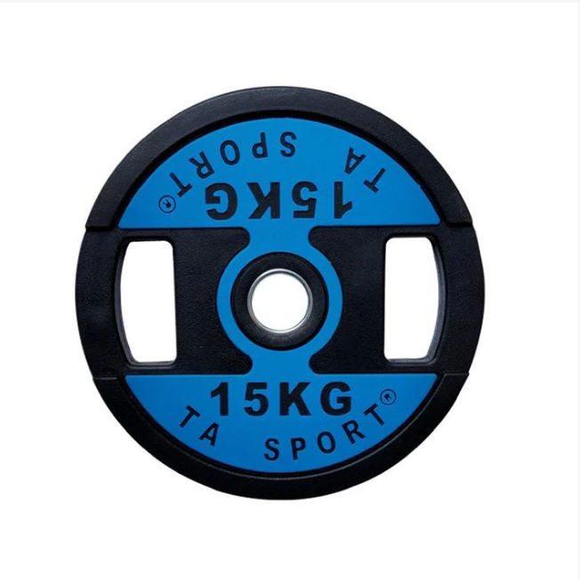 Ta Sport, Dual Grip Weight Plate, Dzlg7, Grey 15 Kg