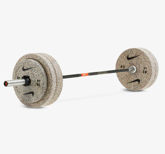 Nike Olympic Weight Plate & Barbell Set (60–160 Kg)