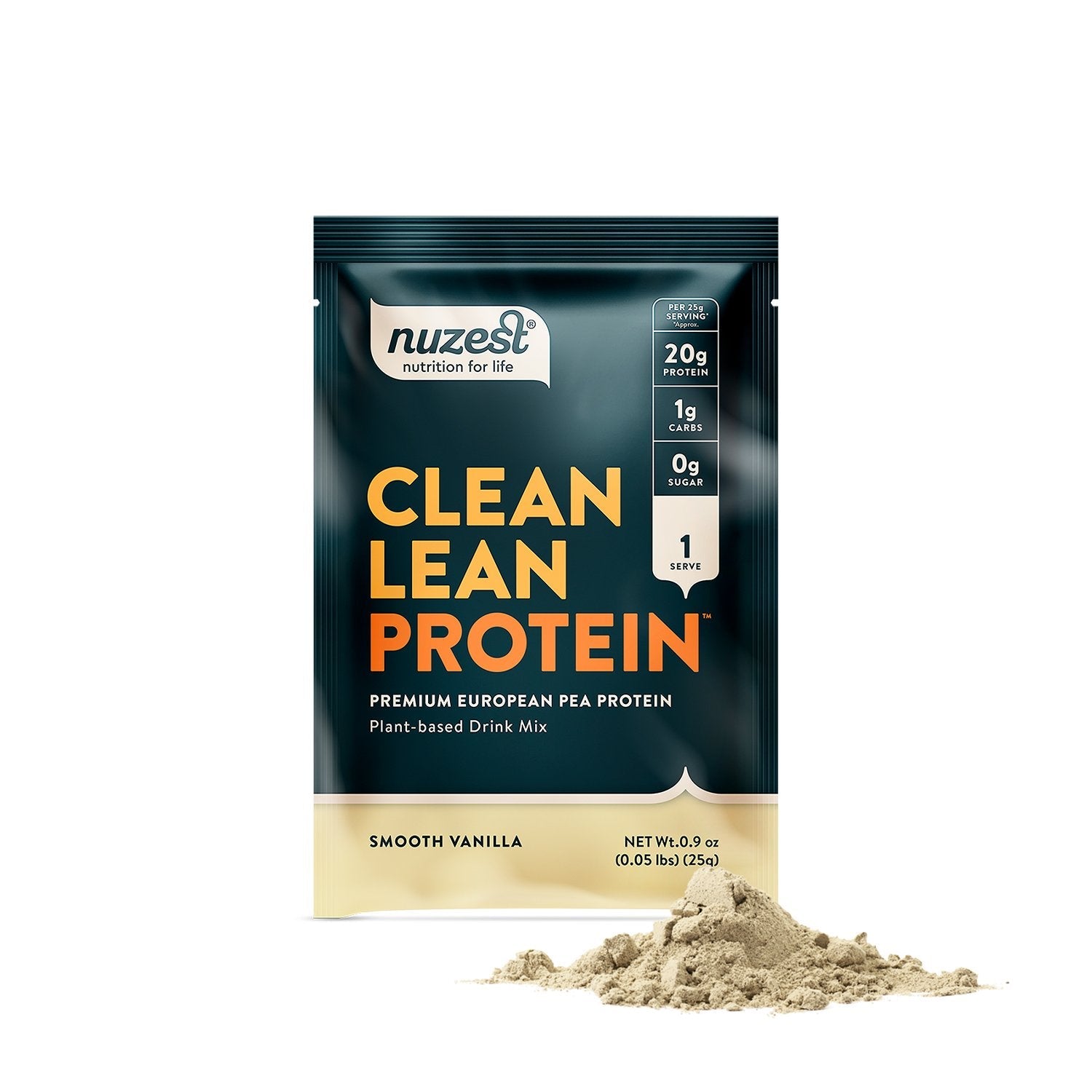 Nuzest Clean Lean Protein Single Sachet 25g (1 Serving) Smooth Vanilla