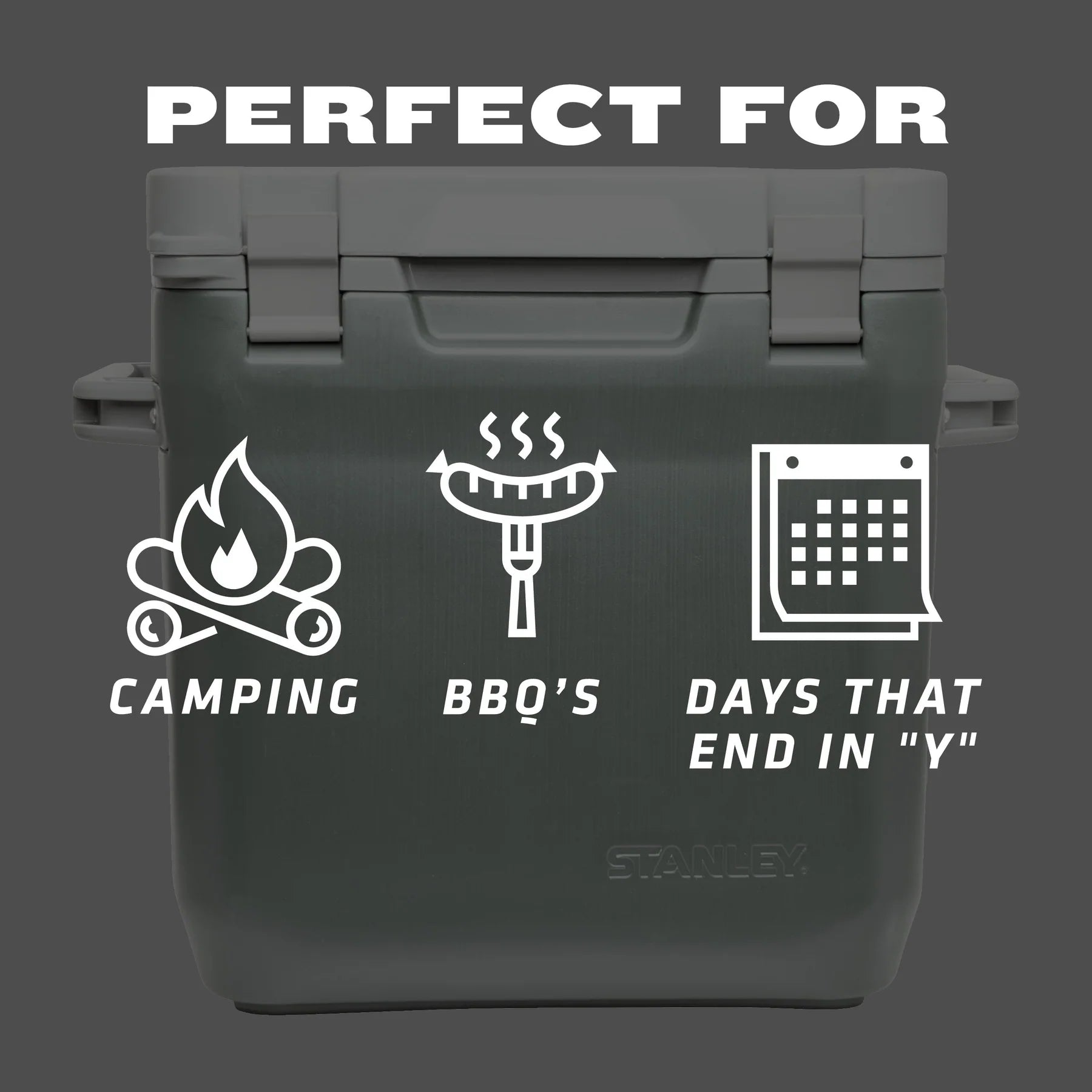 Stanley Adventure Outdoor Cooler, 28L / 30QT, Polar White