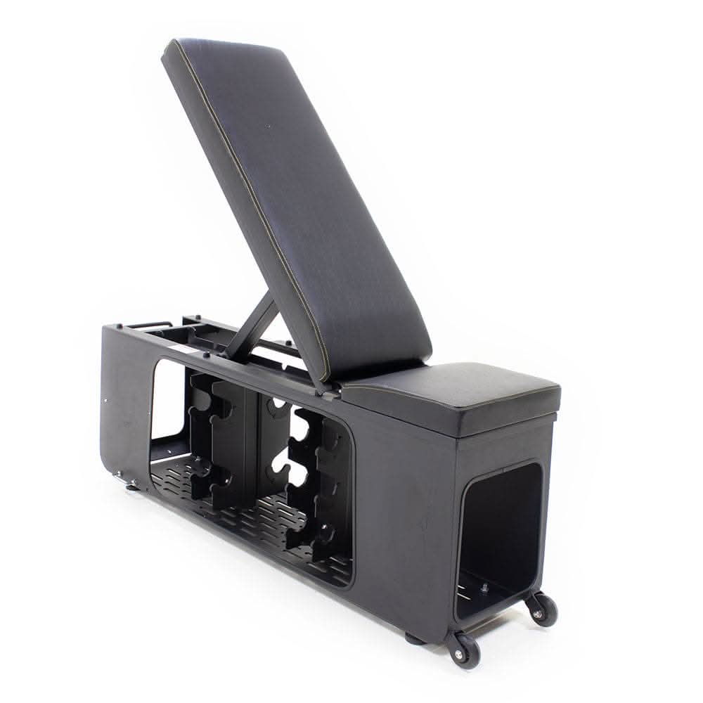 Powercore Studio Adjustable Bench with Storage & Battle Rope Anchor