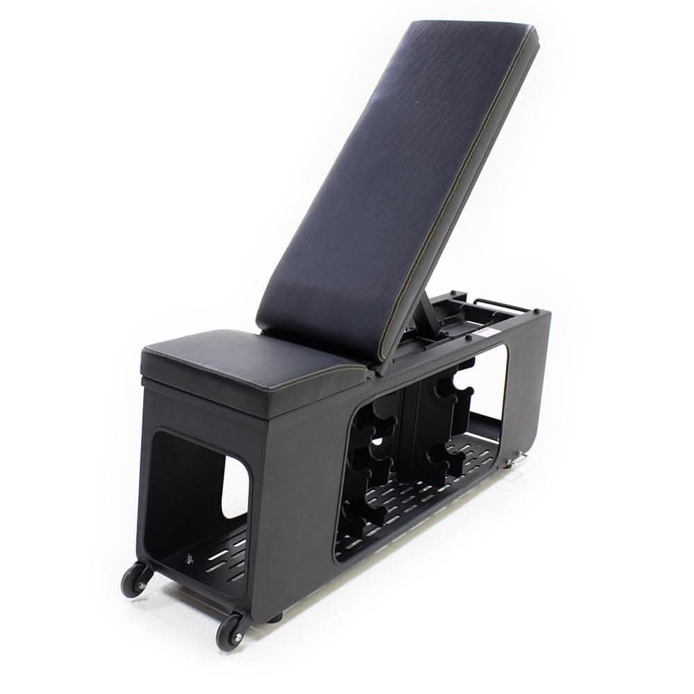 Powercore Studio Adjustable Bench with Storage & Battle Rope Anchor