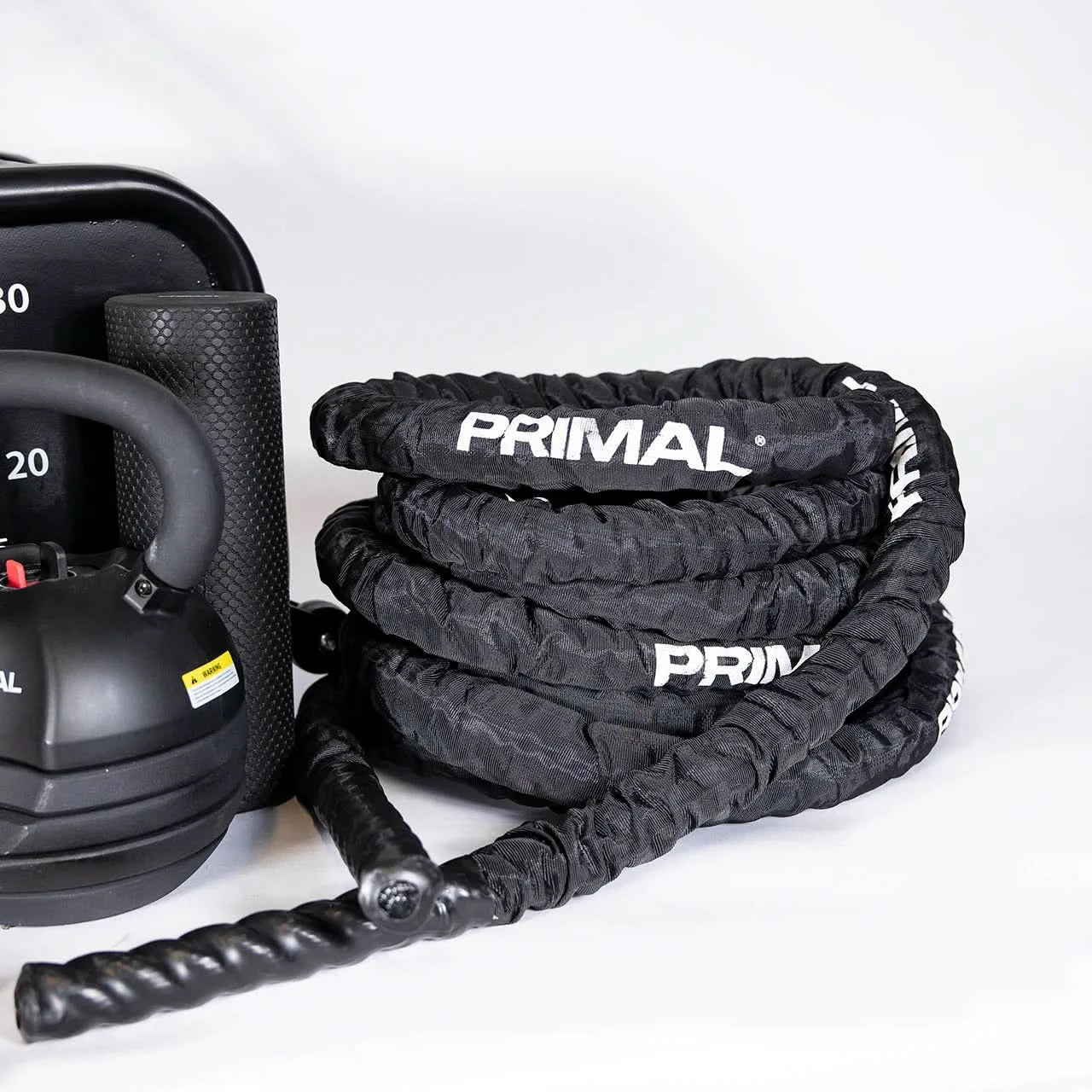Primal Strength Home HIIT Bench Package with Dumbbells & Accessories