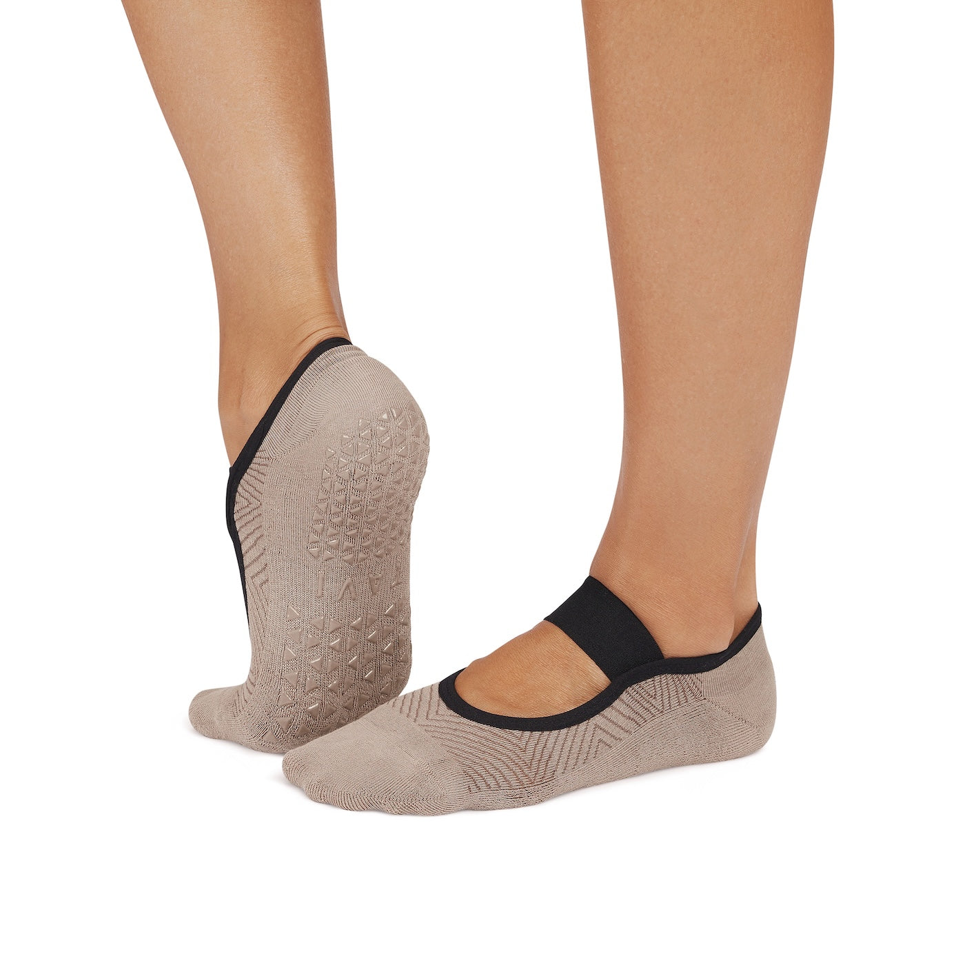 Tavi Lola Grip Socks Shitake Geo