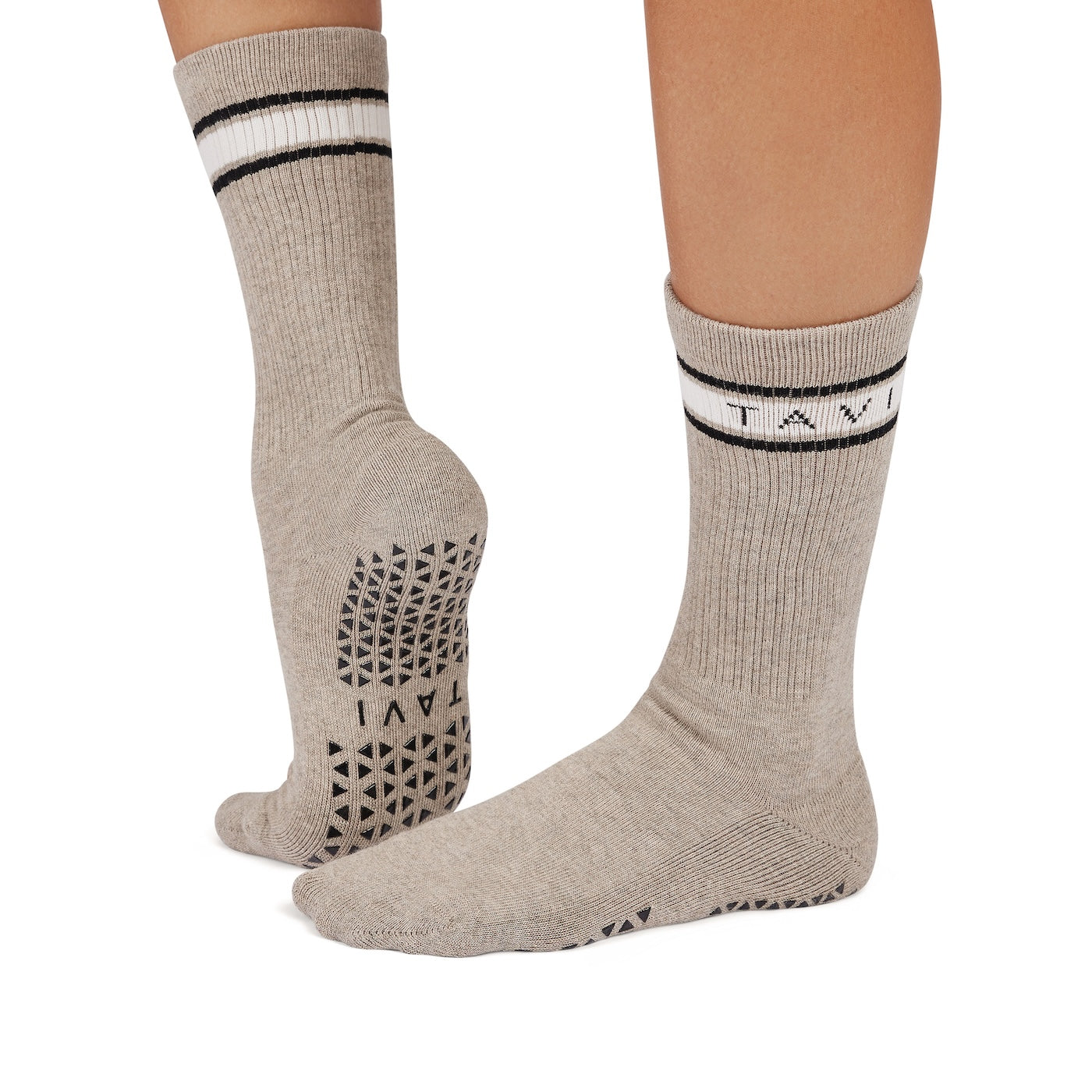 Tavi Kai Grip Socks Shitake Heather