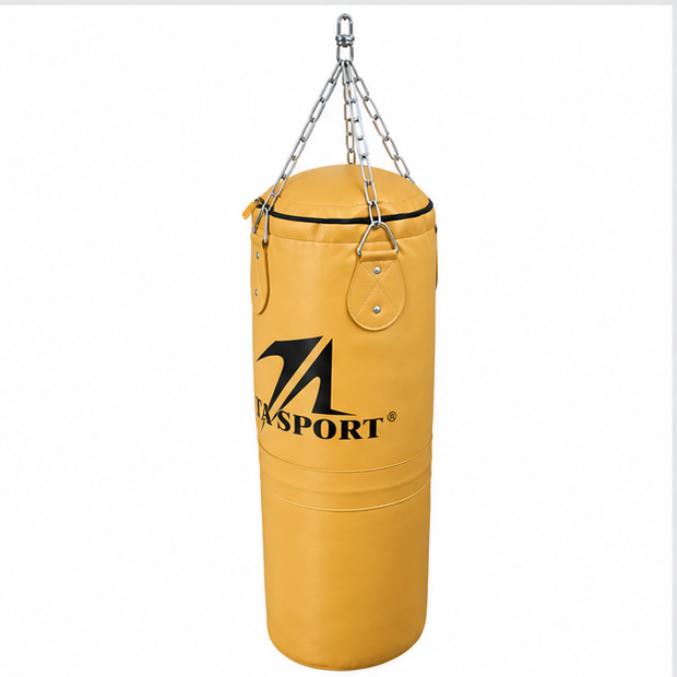 TA Sport Punching Bag 1.0 m with Top Swivel, Brown