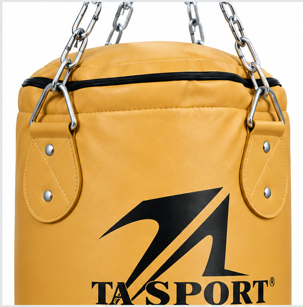 TA Sport Punching Bag 1.0 m with Top Swivel, Brown