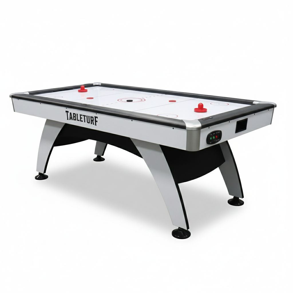 TableTurf Air Rush 7 Feet Air Hockey Table | White Gloss