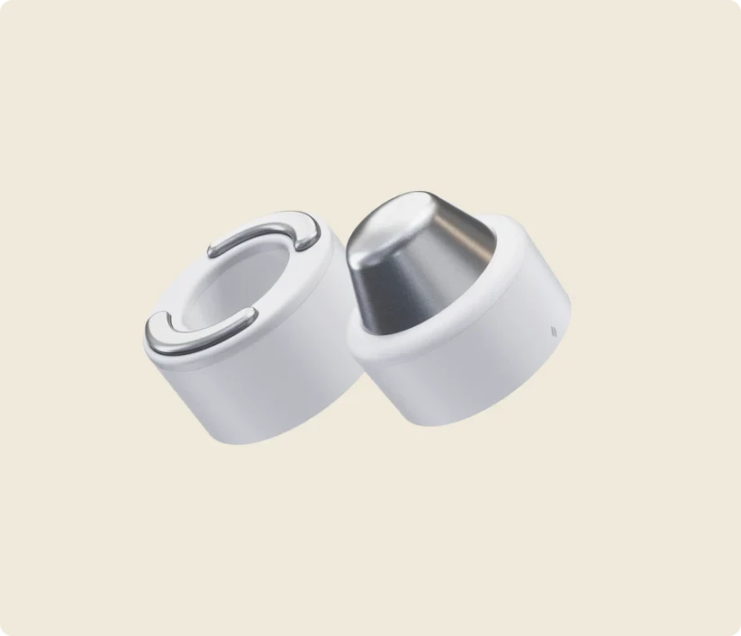 TheraFace PRO Hot & Cold Rings (White)