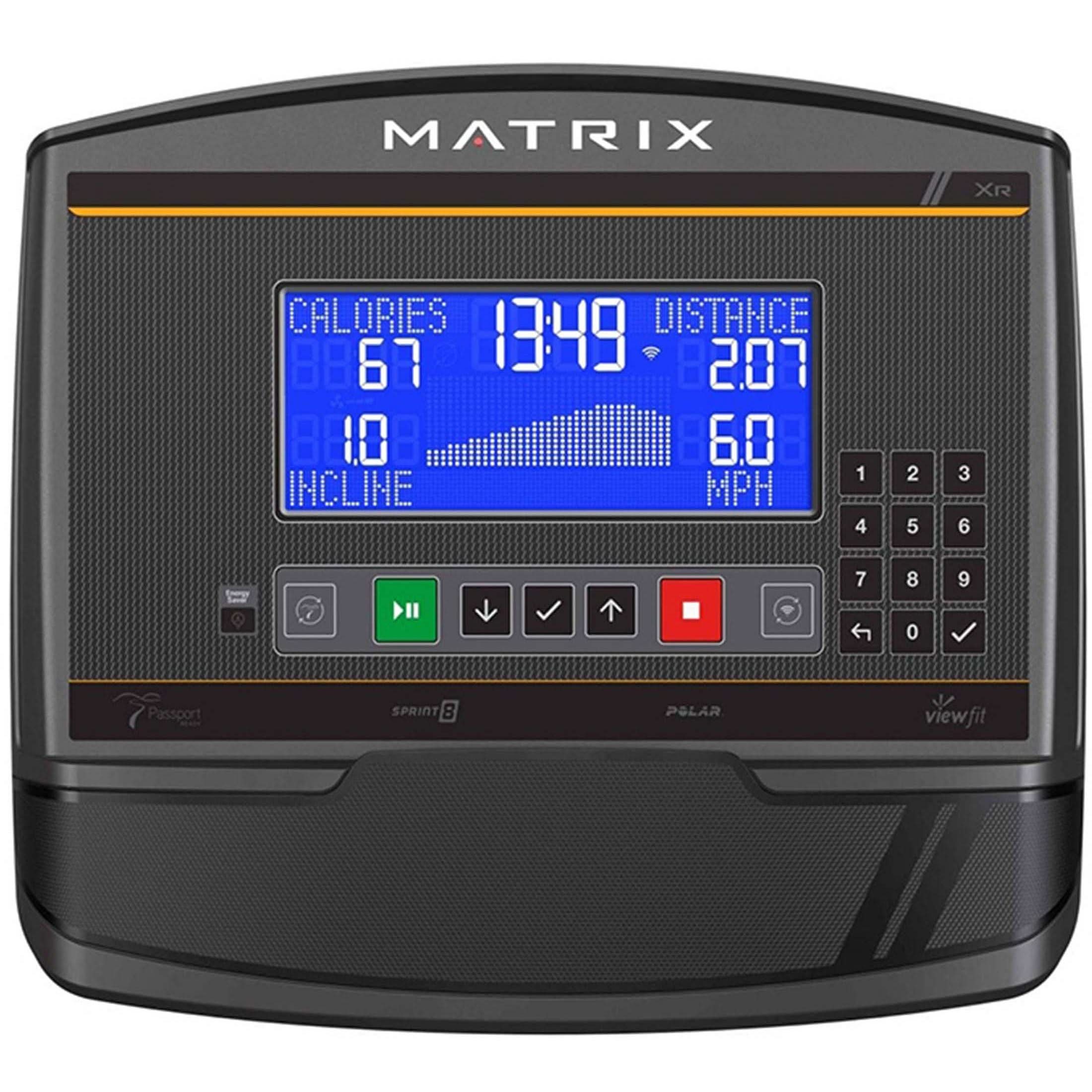 Matrix U50 Upright Bike | XR Console