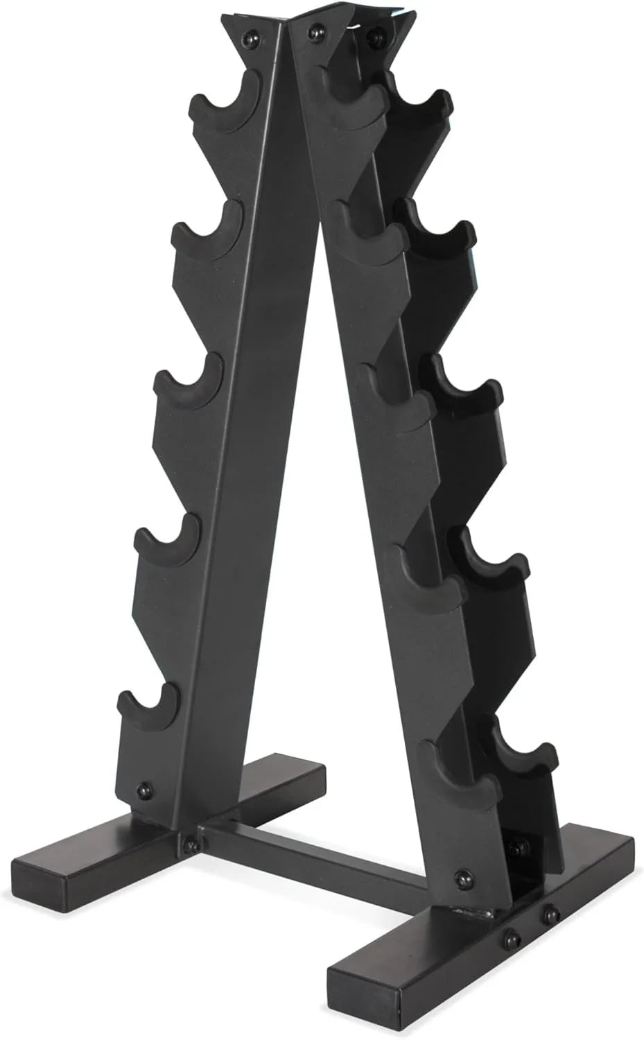 Body Strong Triangle A-Frame Dumbbell Rack – 5 Tier