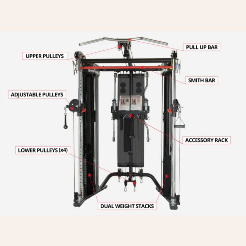 Inspire Fitness Functional Trainer FT2 Multi-Gym
