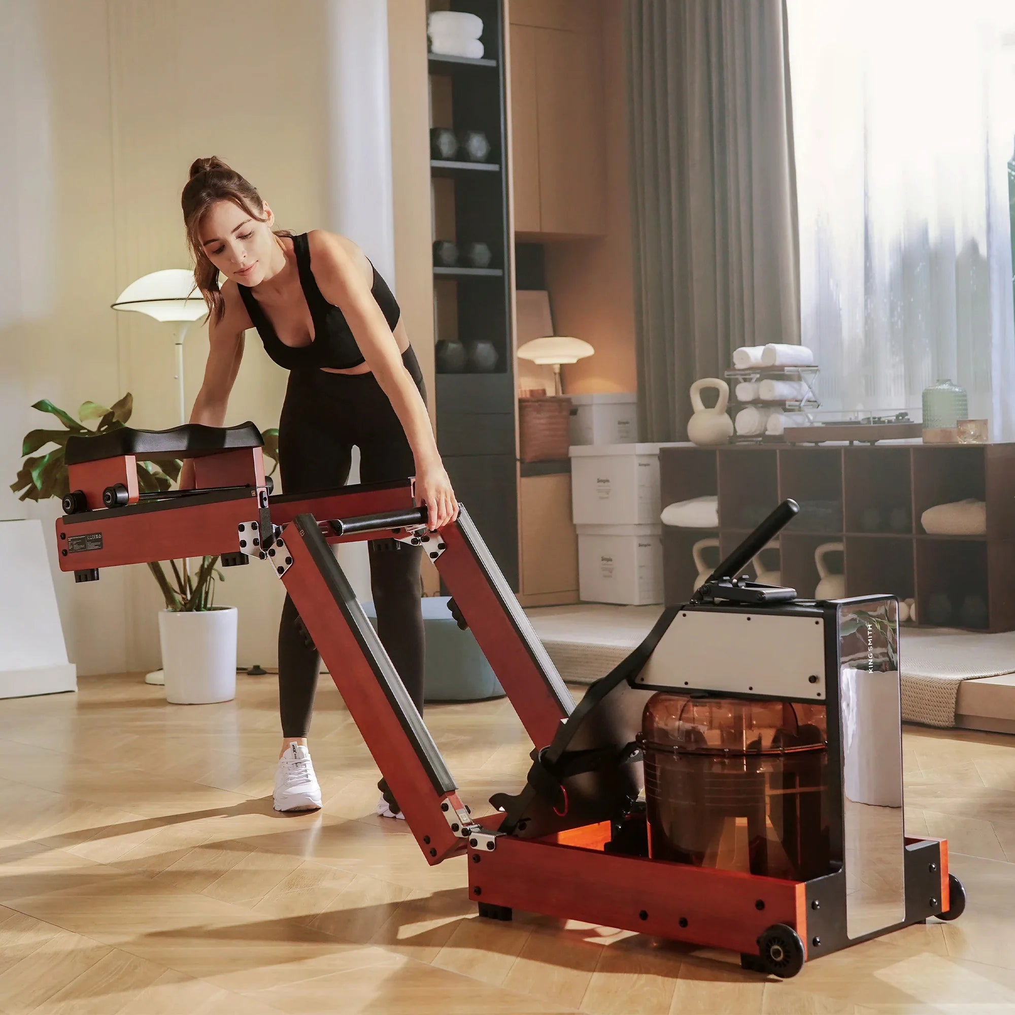 Kingsmith WM10 Tri-fold Water Rowing Machine