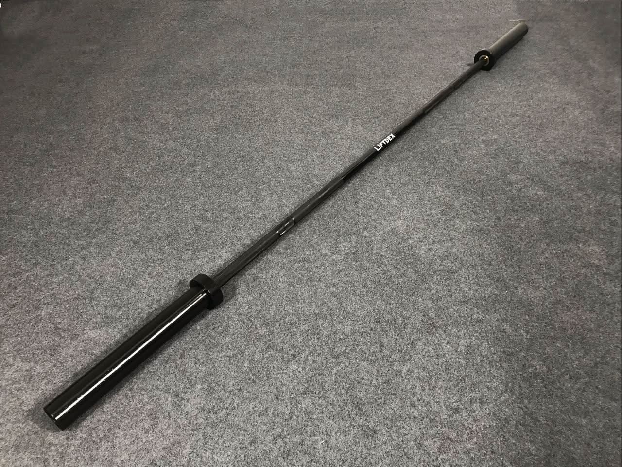 Liftdex All Black Cerakote 6 Ft Barbell 15Kg