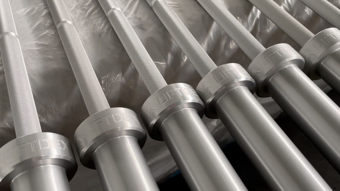 Liftdex Technique Bar: Aluminum | Olympic Knurling