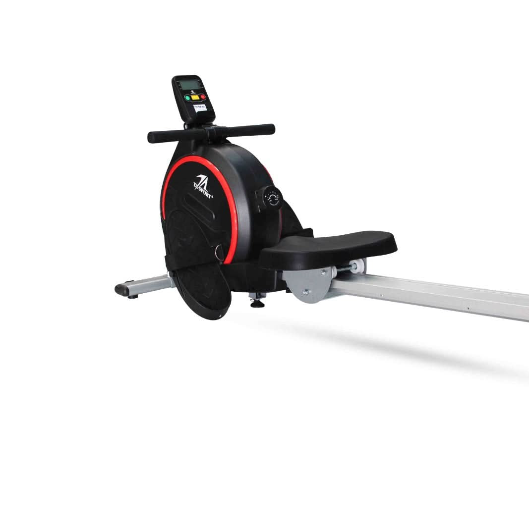 Ta Sport, Magnetic Rower Rowing Machine With Lcd Display, Black