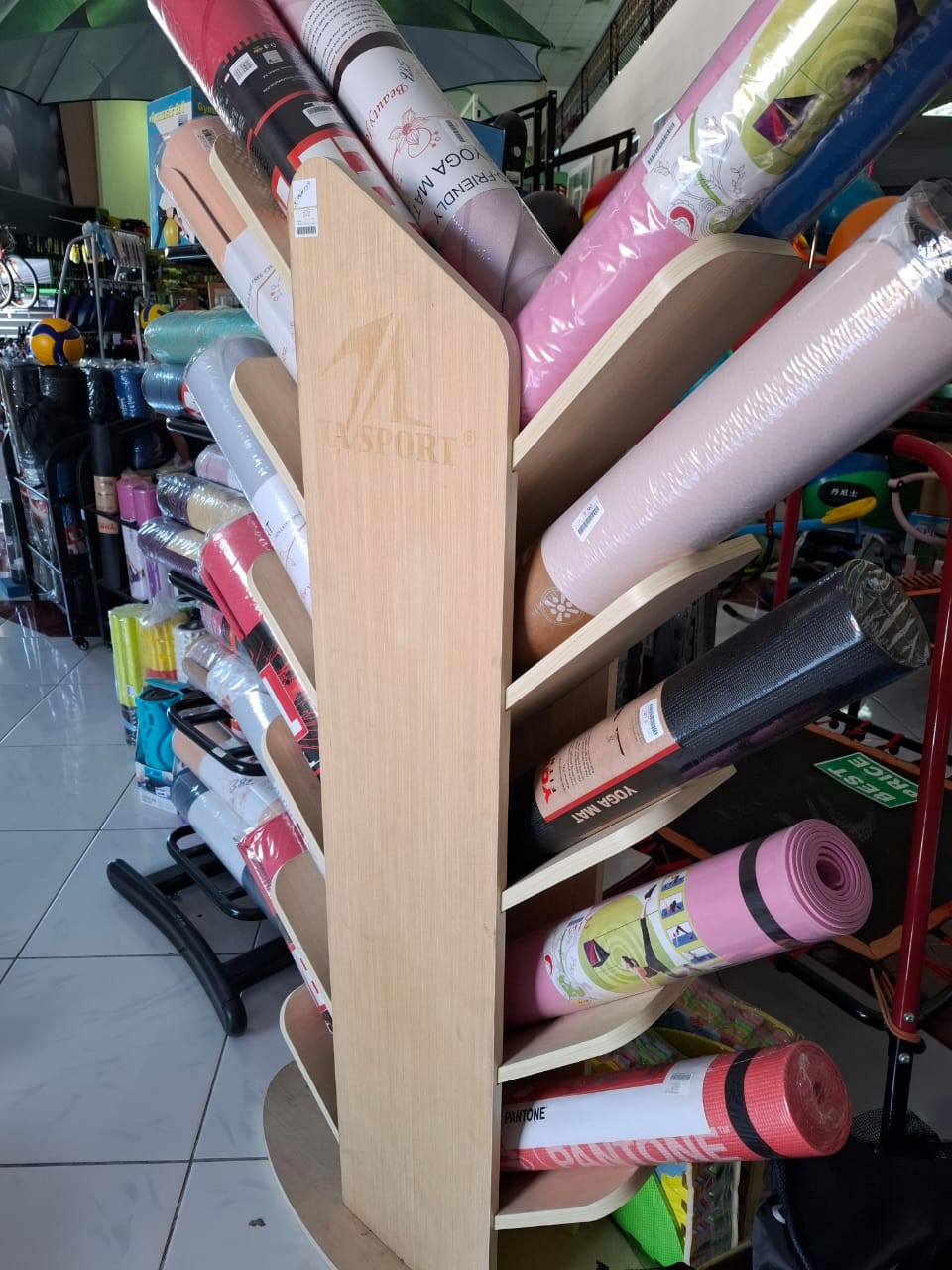 Ta Sport, Yoga Mat Storage Rack, Multi-Color