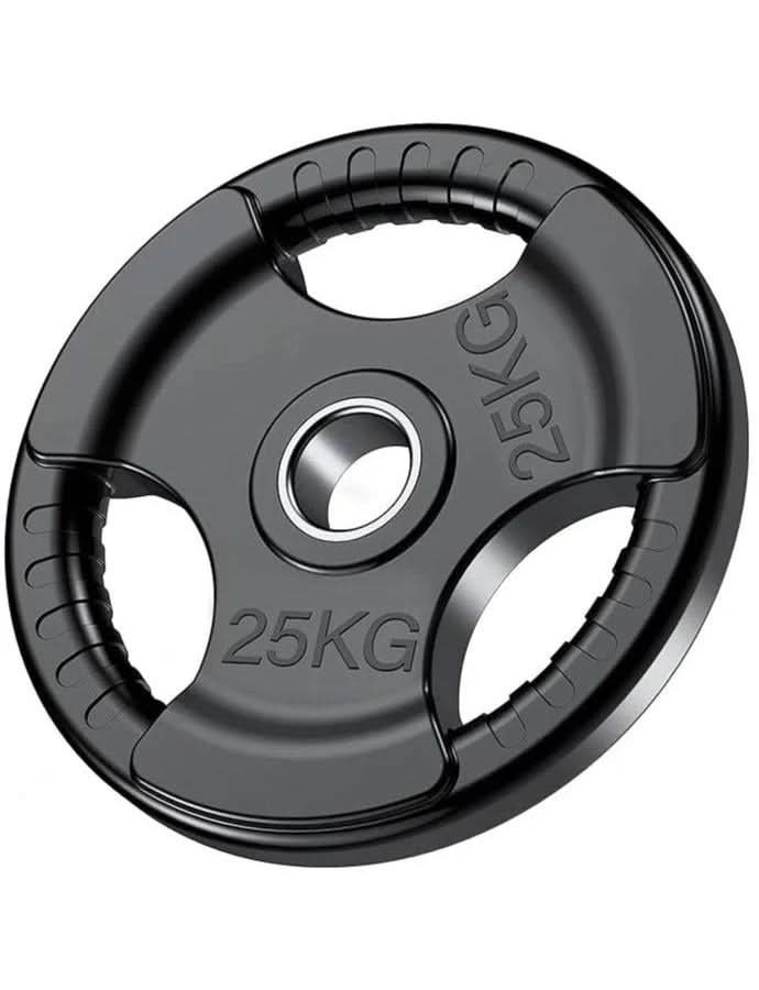 HARLEY FITNESS RUBBER COATED OLYMPIC WEIGHT PLATE