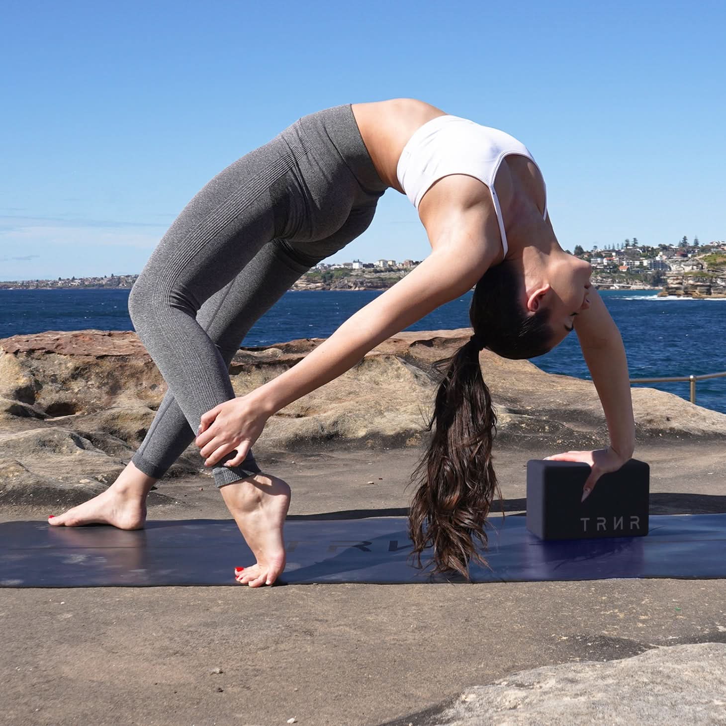 TRNR Elavate Lightweight, High Density Eva Foam Yoga Block