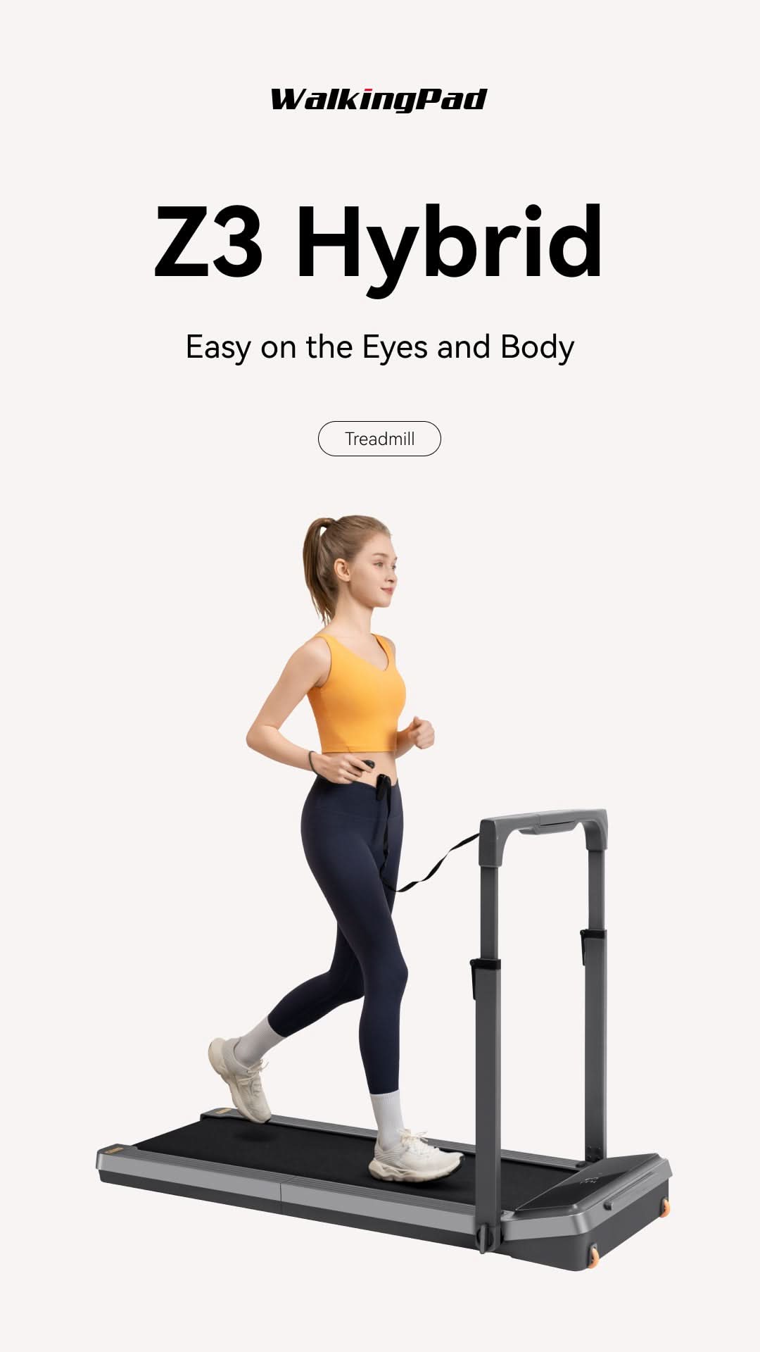 Kingsmith Z3 Hybrid WalkingPad Treadmill