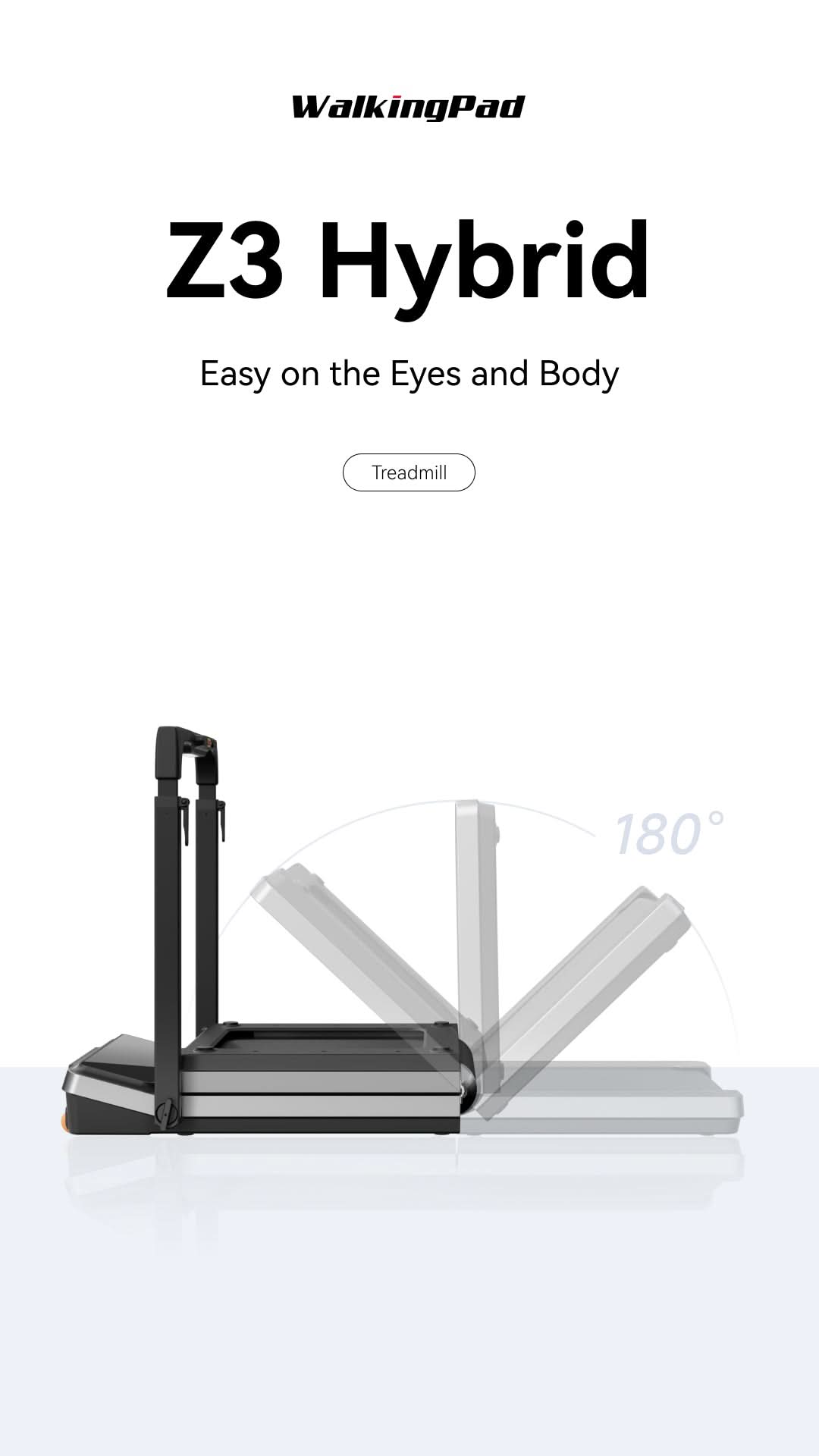 Kingsmith Z3 Hybrid WalkingPad Treadmill