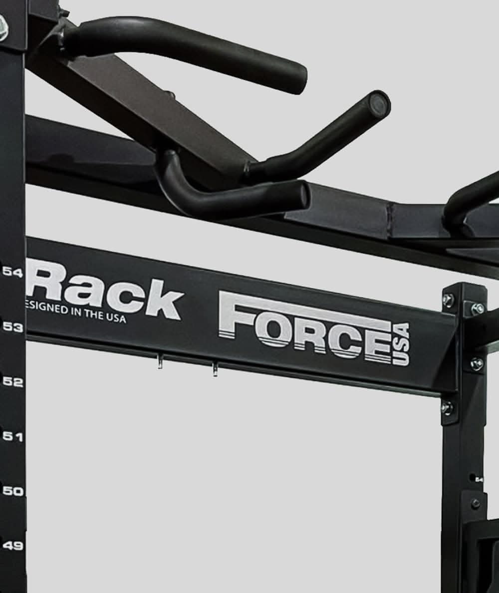 Force USA MyRack Chin Up Option 4 (Hammerstrength Multi Grip Bar)