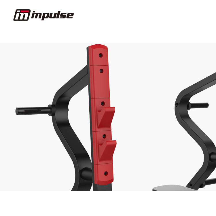 Impulse Fitness, Flat Bench Press, Sl7028, Silver & Black