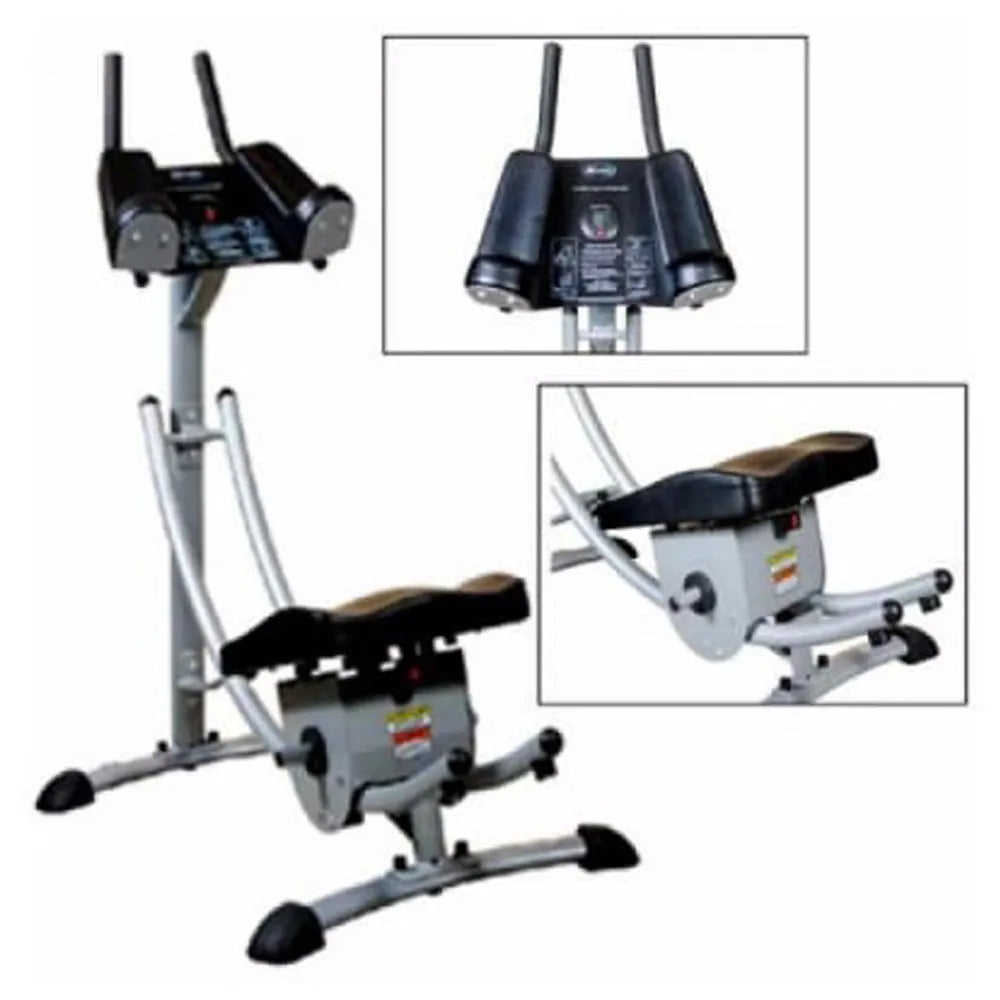 MF AB Coaster Abdominal Trainer with Steel Rails