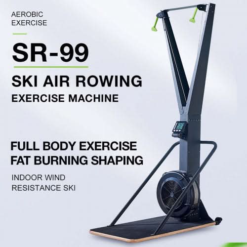 Sparnod Fitness Ski Air Rower With Floor Stand, SR-99