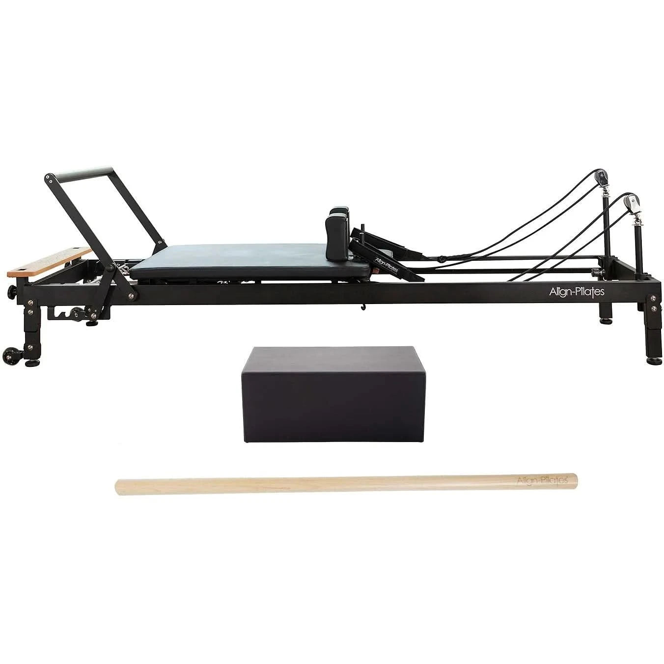 Align-Pilates R8 Pro Reformer Bundle Black