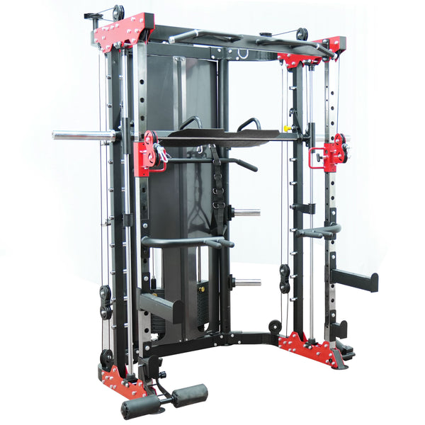 Axox Fitness Multi-Functional Smith Machine & Cable Trainer