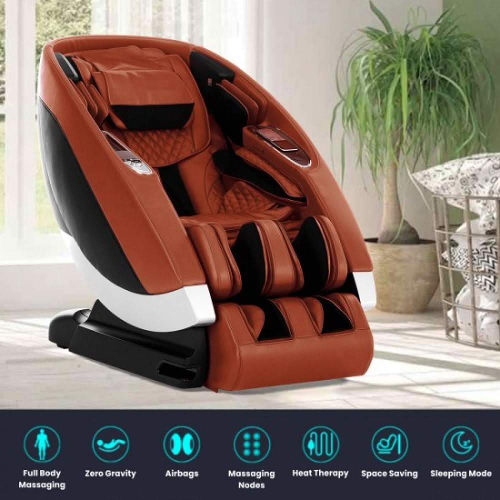 Sparnod Fitness Plush - 4D Full Body Automatic Massage Chair