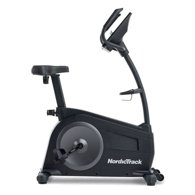 NordicTrack New GX LE Upright Bike | 26-Level Silent Magnetic Resistance | 5" LCD Display & Tablet Shelf | Bluetooth & USB-C Charging | Ergonomic Seat & Foot Pedals | 9kg Flywheel