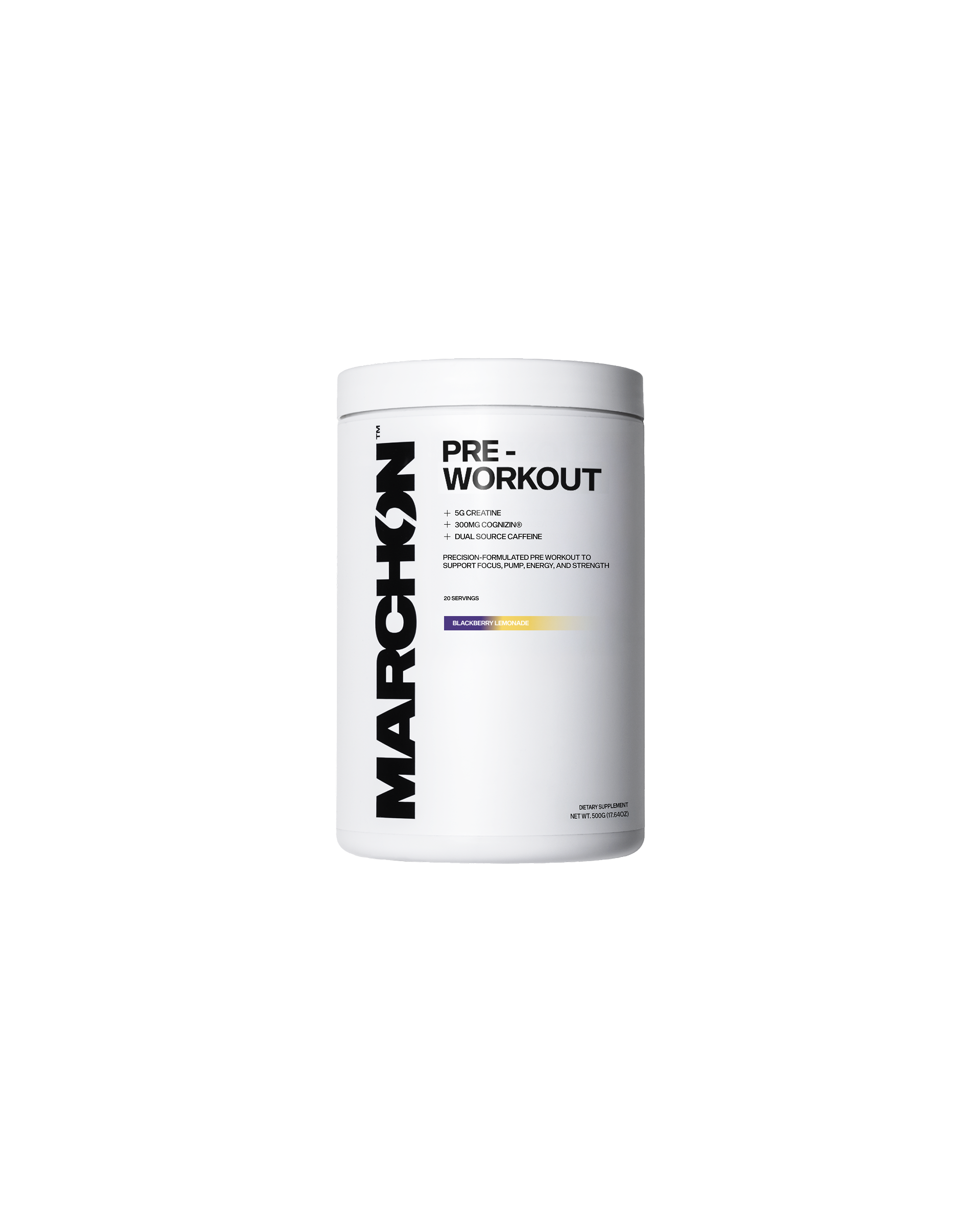 MARCHON Pre-Workout Blackberry Lemonade