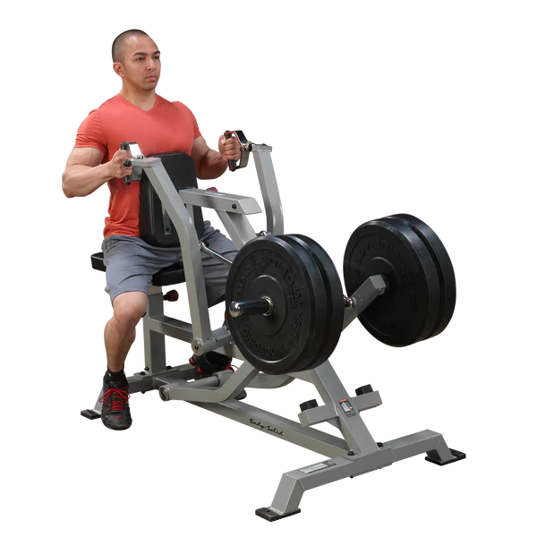 Body-Solid LVSR Leverage Seated Row – Plate-Loaded Back Training Strength Machine