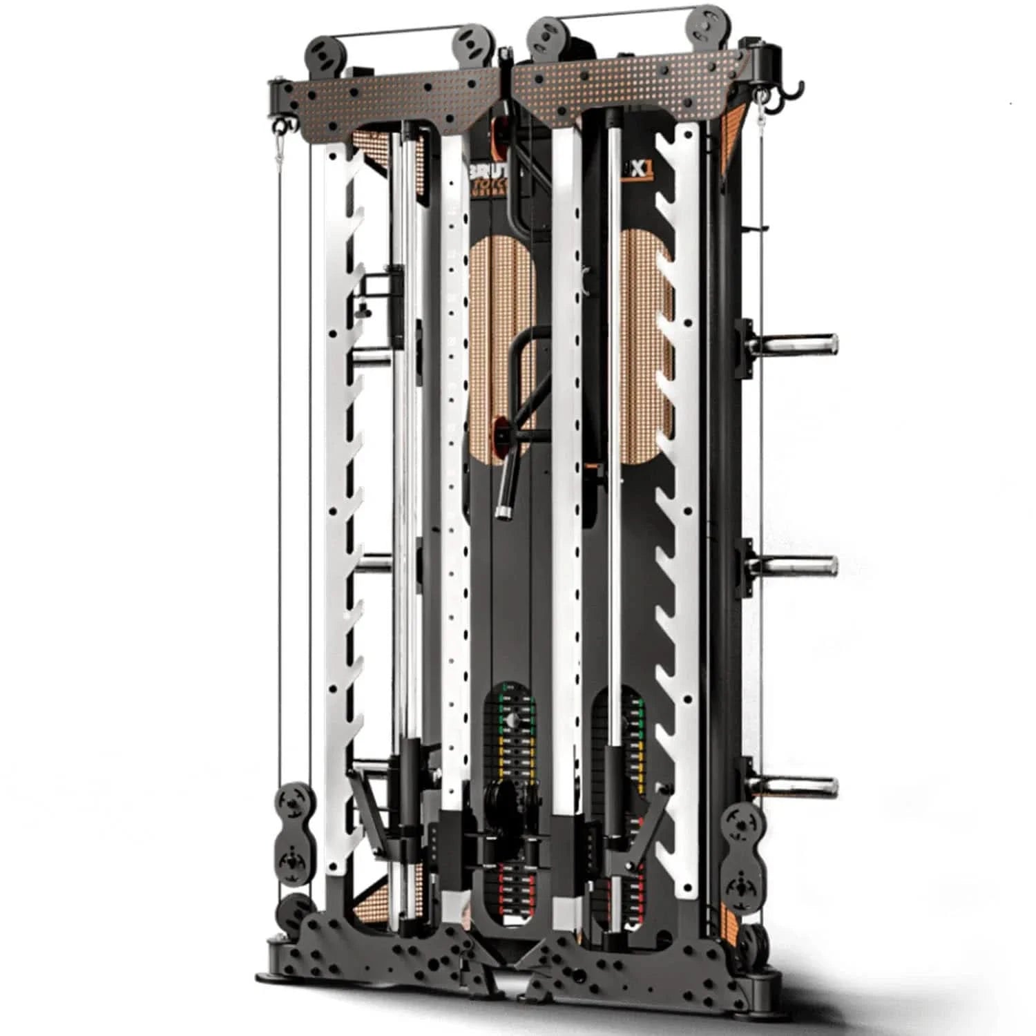 BRUTEforce UX1 Functional Trainer with FOLD – All-in-One Smith Machine