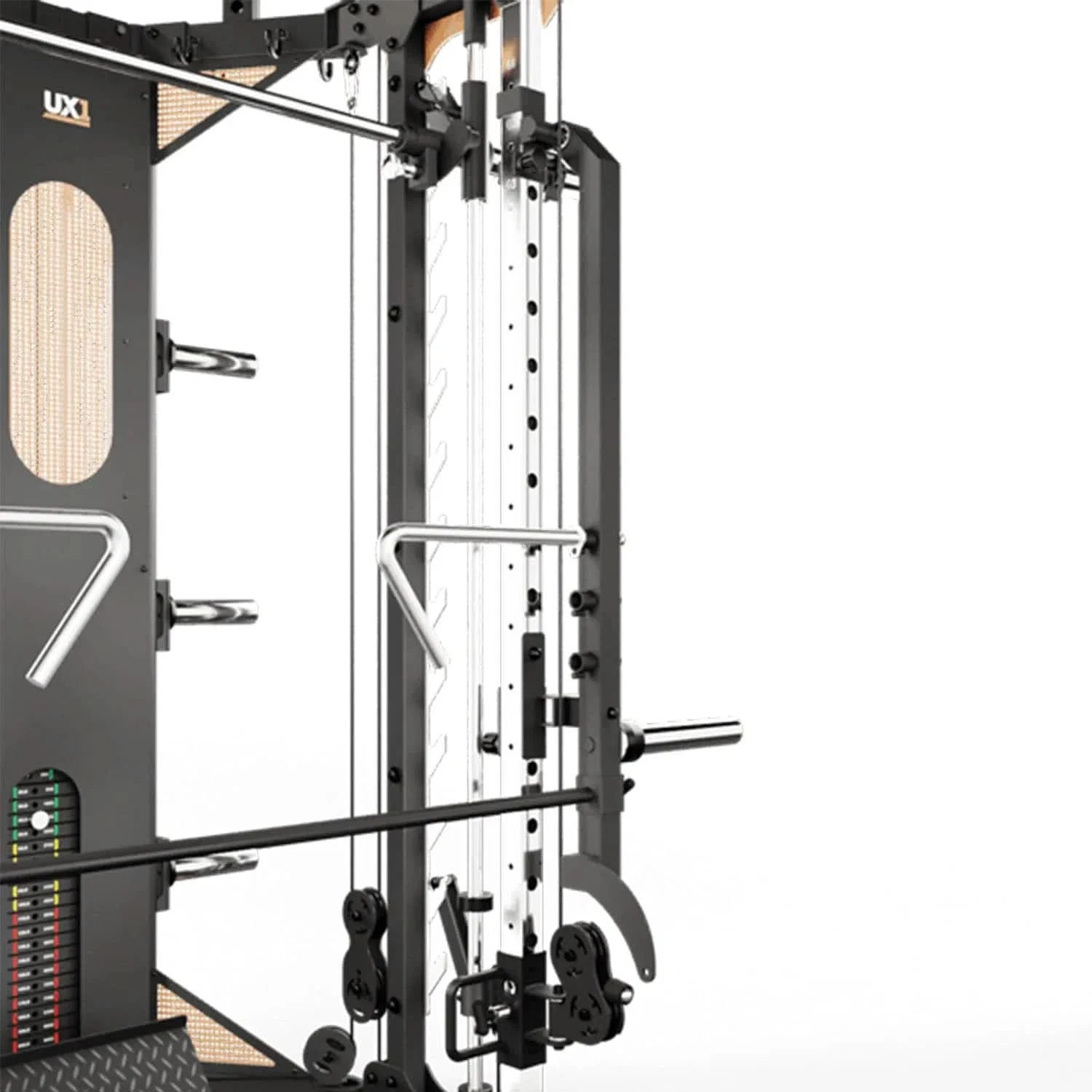 BRUTEforce UX1 Functional Trainer with FOLD – All-in-One Smith Machine