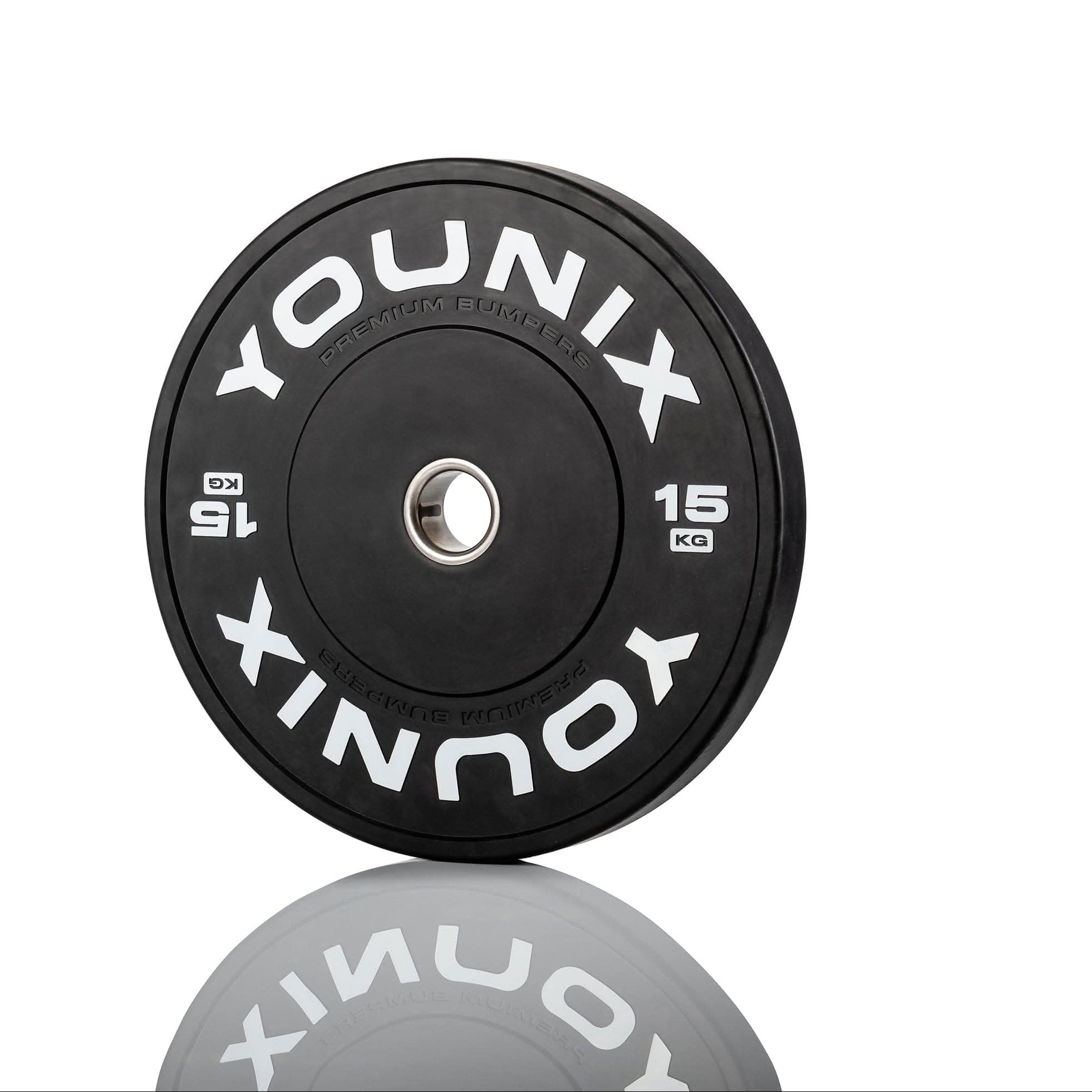 Younix Premium Bumper Plates, 5Kg - 25Kg, Sold as Piece