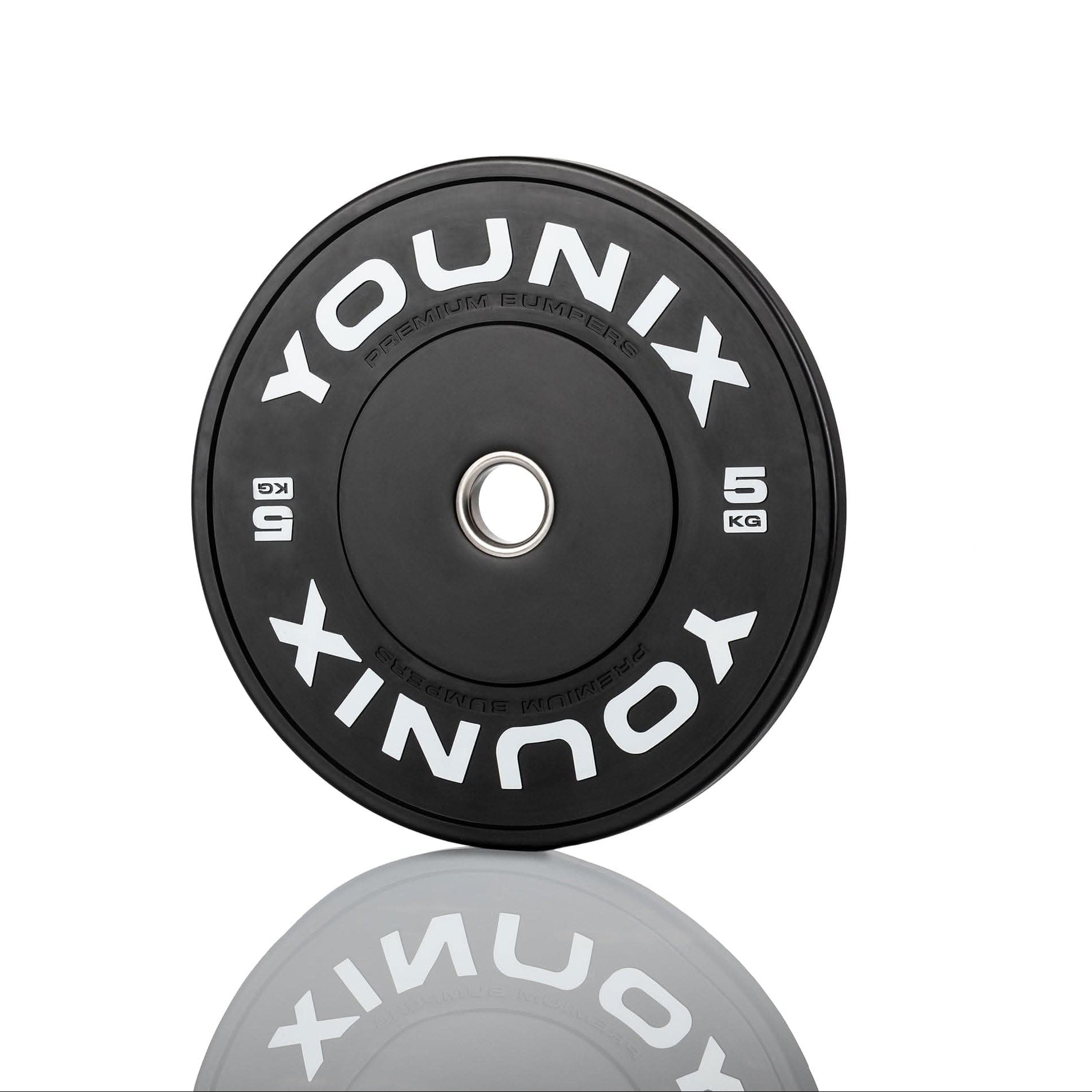 Younix Premium Bumper Plates, 5Kg - 25Kg, Sold as Piece