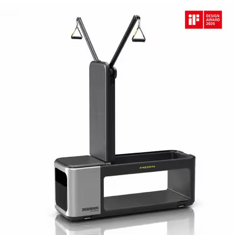 KingSmith BX2 Workout Bench | Air Resistance Strength Training Bench Without Dumbbells.