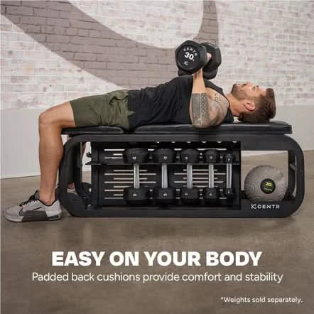 Inspire Fitness Centr Fusion Bench With Weight Storage