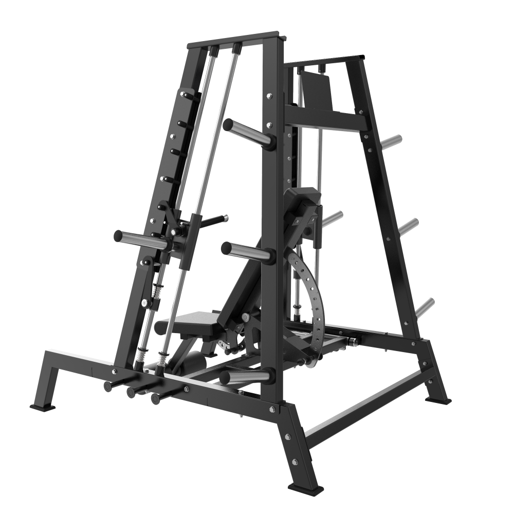Sparnod Fitness DZ-83 Chest Press / Chest Pusher Machine – Seated Upper Body Exercise Equipment
