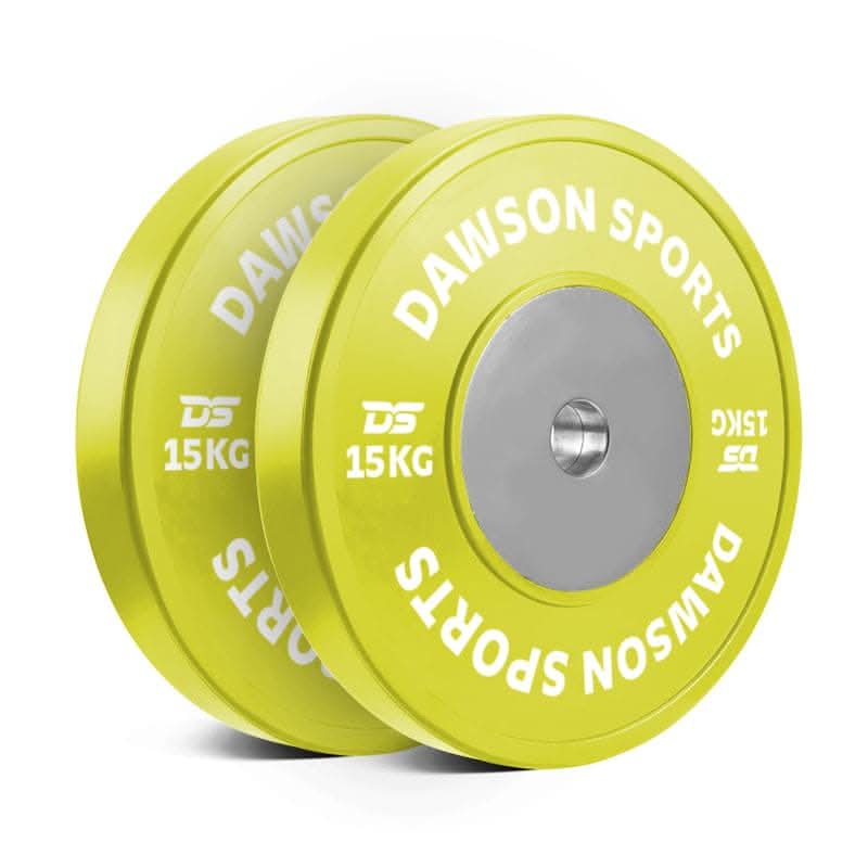 DS Competition Bumper Plates - 5Kg to 10kg - Sold as pair 15 KG