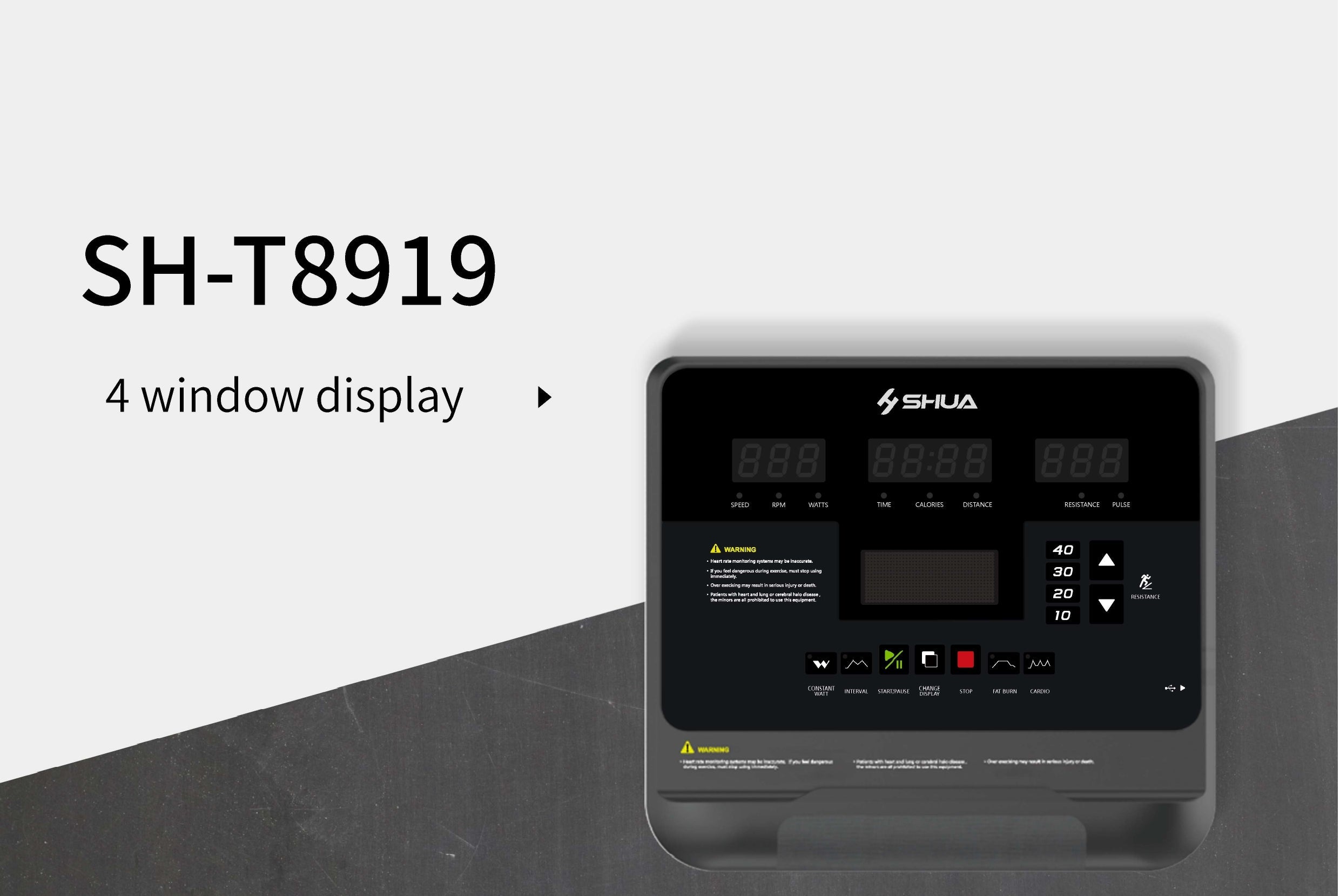 SHUA, Commercial Treadmill SH-T8919