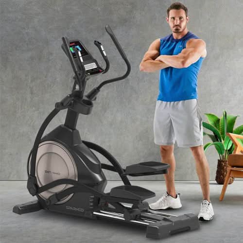 Sparnod Fitness SET-440 Semi-Commercial Elliptical Cross Trainer – Cardio Machine