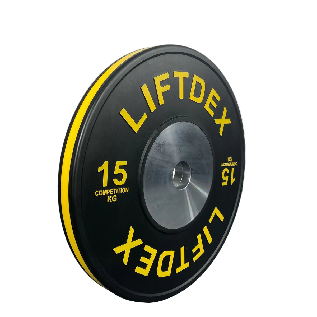 Liftdex Competition Bumper Plates, Sold as Piece 15 KG