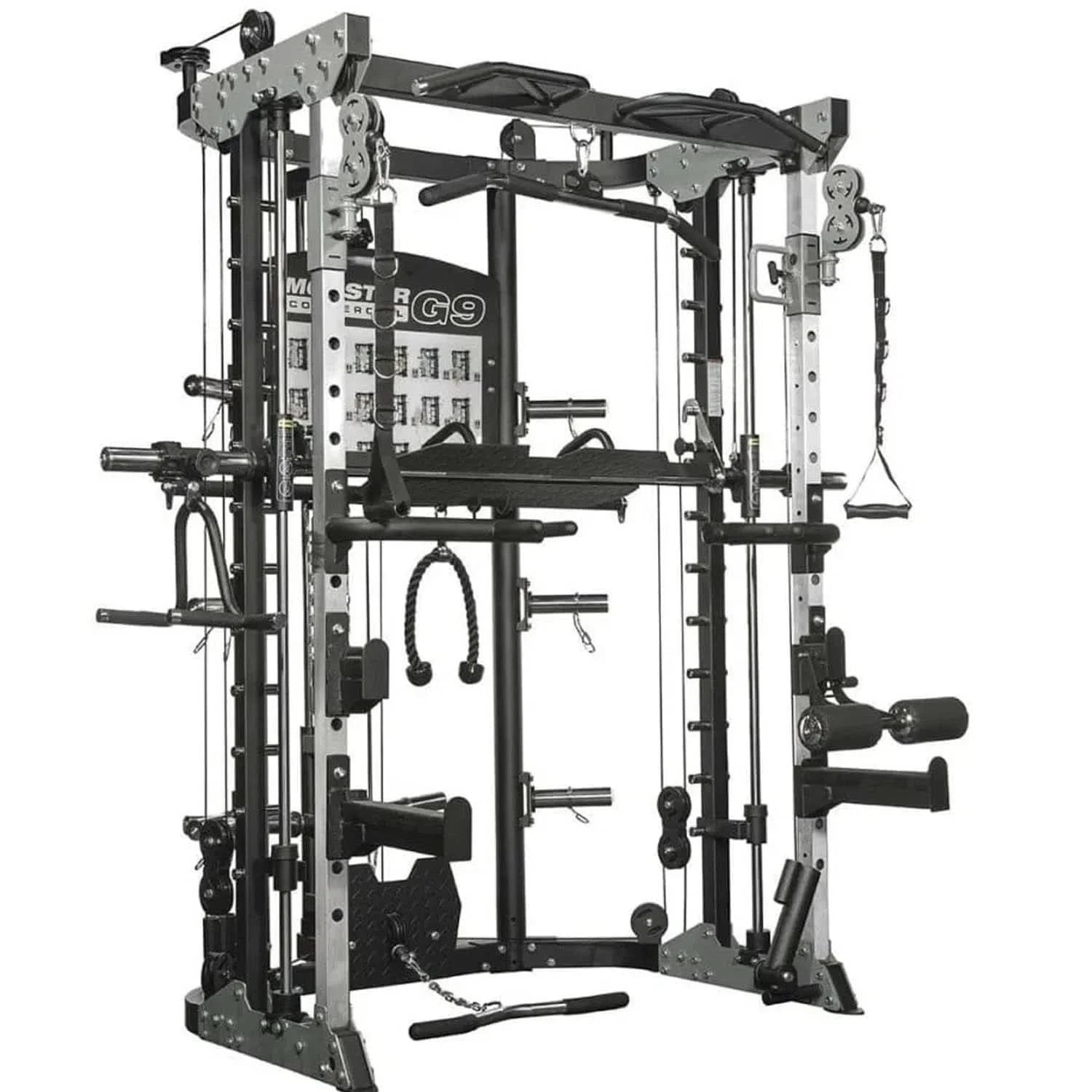 Force USA G9 All-In-One Trainer with Upgrade Kit – Multi Gym with Smith Machine & Cable System
