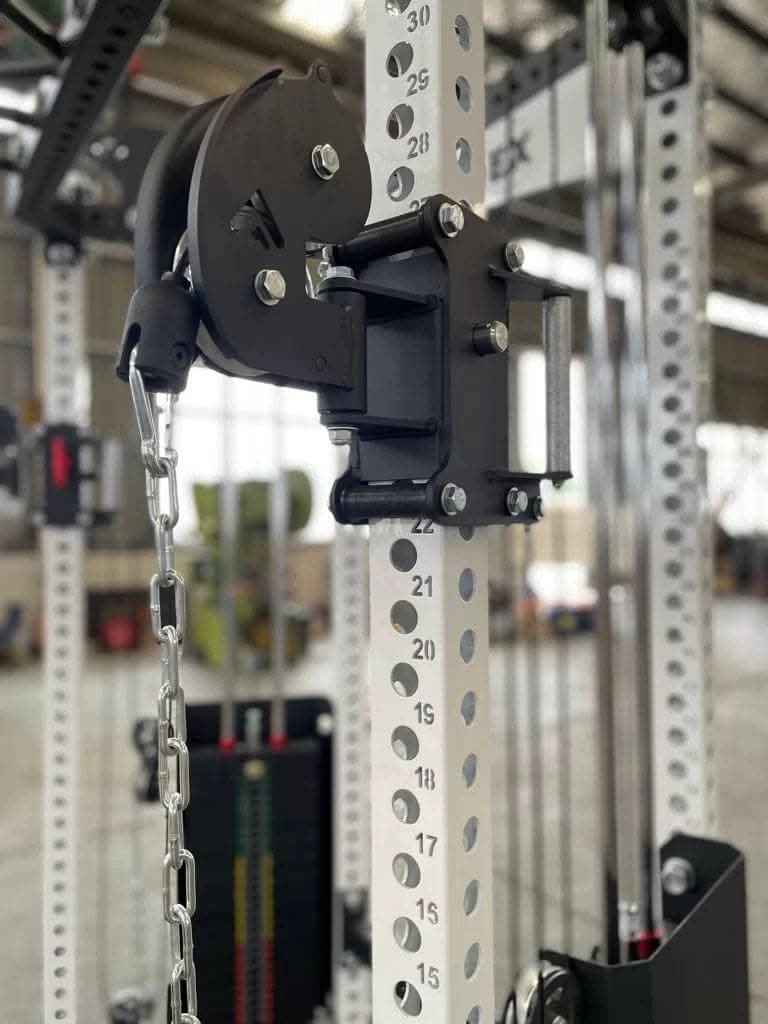 Liftdex Dual Pulley Functional Trainer – 120 kg Weight Stack Cable Machine